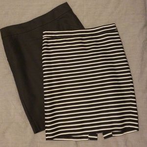 J Crew Perfect Pencil skirt (2!)